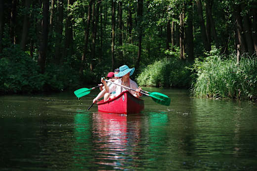 Nazurkundliche Kanutour Unterspreewald, Foto: Daniel Uhlig, Lizenz: outdoorVAGABUNDEN UG