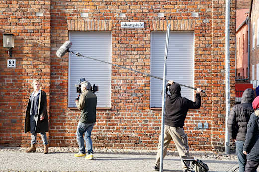 Dreh "SOKO Potsdam" am Holländischen Viertel, Foto: André Stiebitz , Lizenz: Potsdam Marketing und Service GmbH