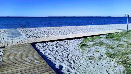 Barrierefreier Strandzugang in Zierow