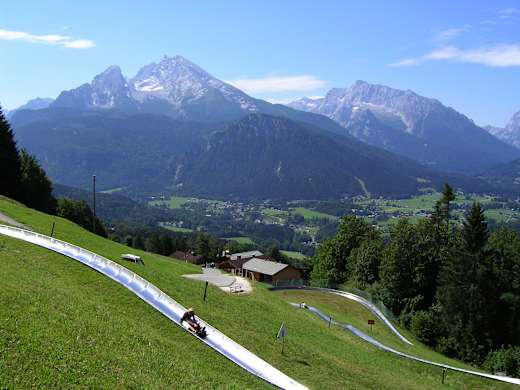 Berchtesgaden, Sommerrodelbahn Obersalzberg