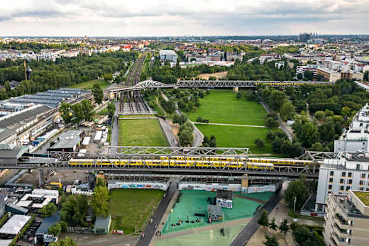 Berlin, Park am Gleisdreieck