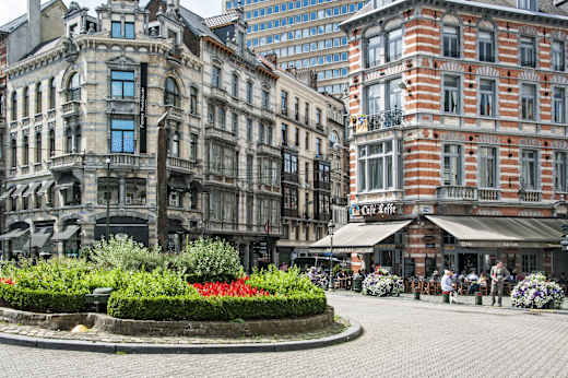 Brüssel, Place du Grand Sablon