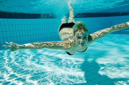Freizeitbad Abtauchen