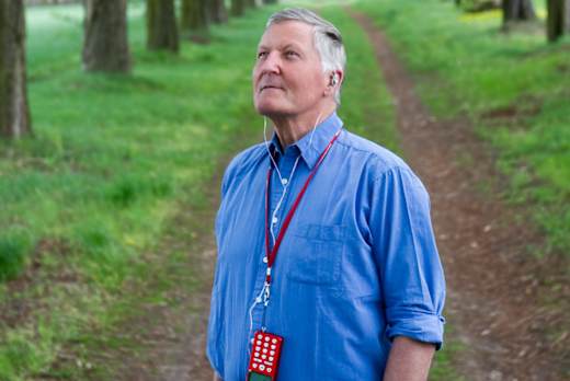 Mit dem Audioguide durch den Sauener Wald