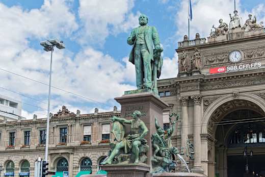 Zürich, Alfred-Escher-Denkmal