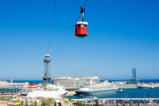 Barcelona, Hafenseilbahn