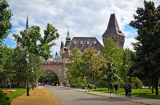 Budapest, Burg Vajdahunyad