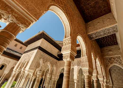 Granada, Alhambra, Nasridenpaläste