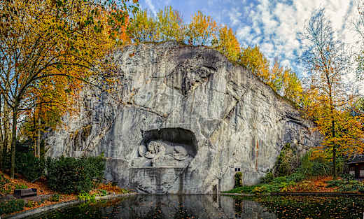 Luzern, Löwendenkmal