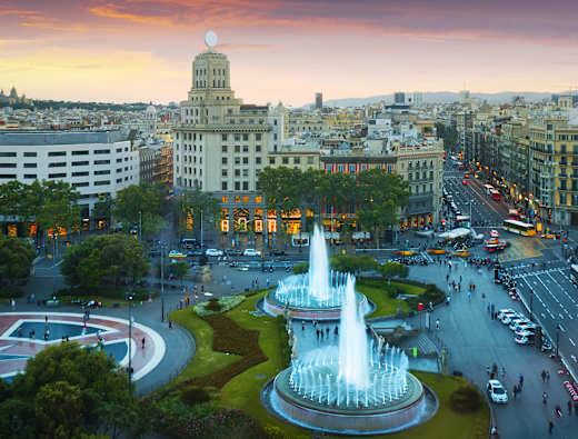 Barcelona, Plaça de Catalunya