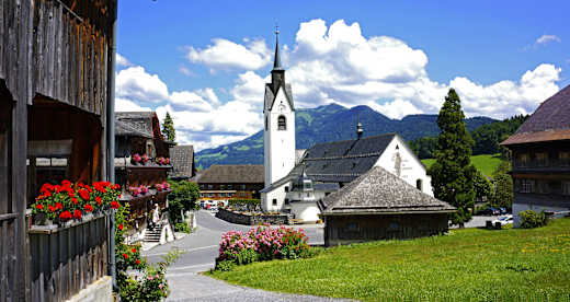 Schwarzenberg, Pfarrkirche Schwarzenberg