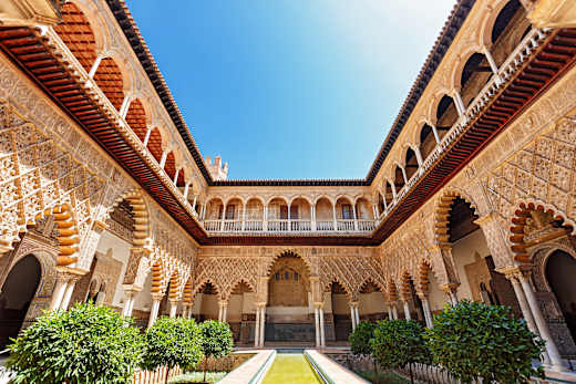 Sevilla, Reales Alcázares