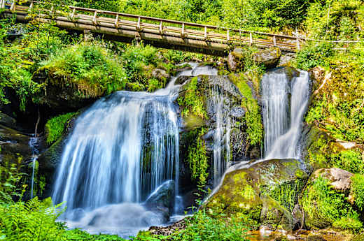 Triberg, Triberger Wasserfälle