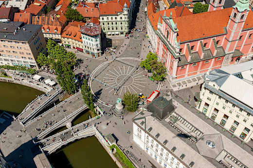Ljubljana, Presernplatz