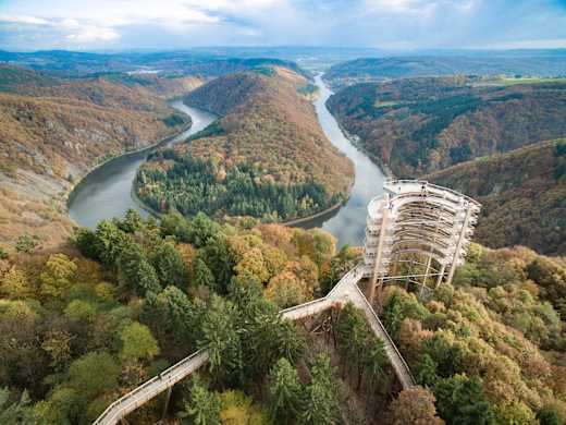 Mettlach-Orscholz, Baumwipfelpfad Saarschleife