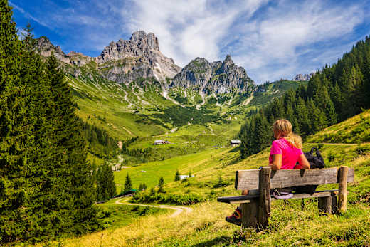 Salzkammergut, Blick auf die Bischofsmütze