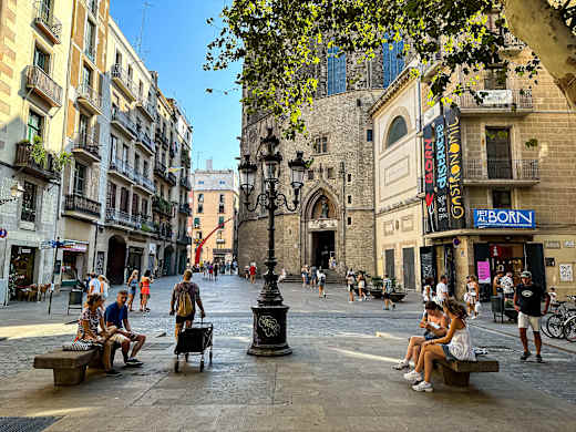 Barcelona, Passeig del Born