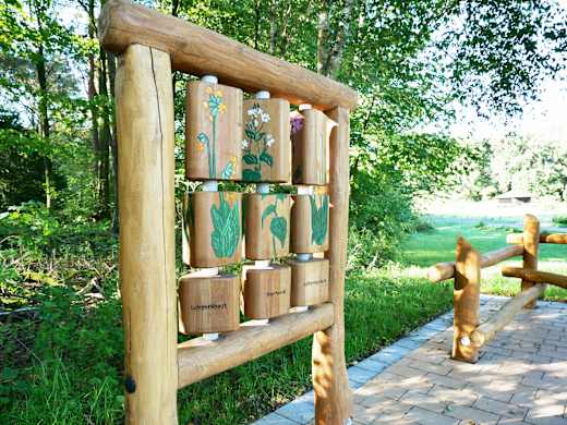 Kirchheller Heide, Bottrop, Holzspiel