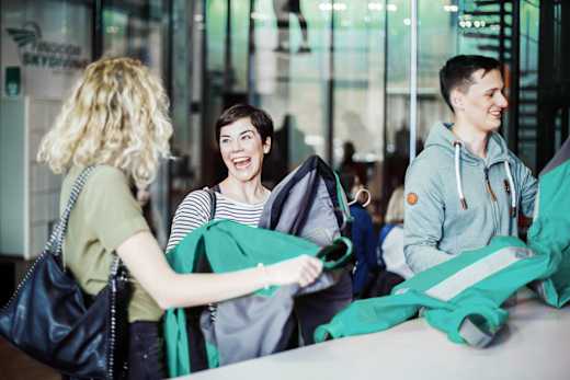 Indoor Skydiving, Bottrop, Check-In