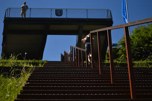 Himmelstreppe mit Aussichtsplattform