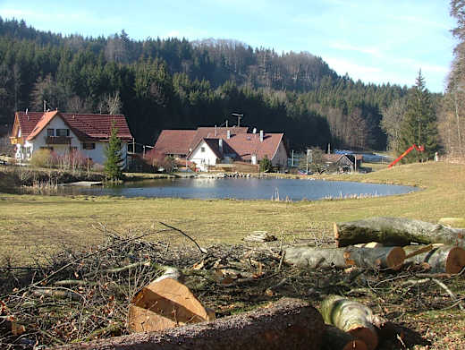 Die Ehwiesmühle nahe Wolfertschwenden.