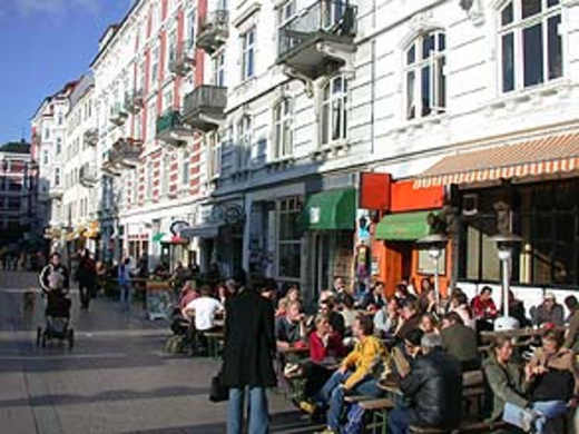 Piazza am Schulterblatt.