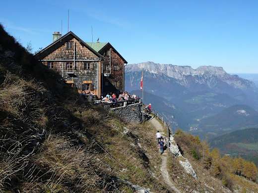 Übergang Kehlsteinhaus zum Purtschellerhaus