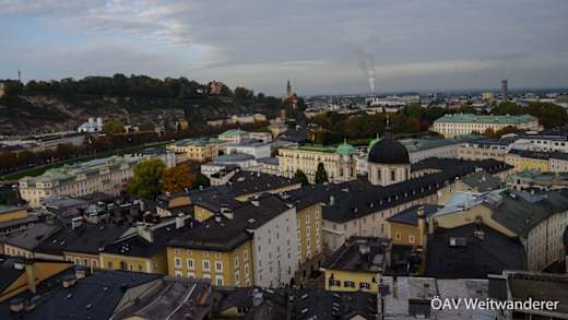 Blick auf Salzburg