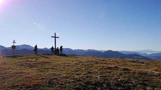 Gipfelkreuz der Salmaser Höhe
