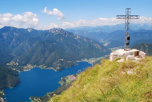 Vom Lago di Ledro auf die Cima d'Oro und die Cima Valdés