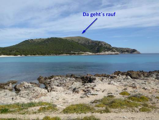 Puig des Telegraf - unser Ziel