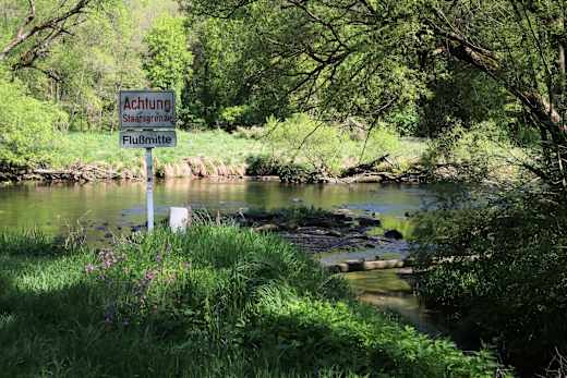 Grenzfluss zu Tschechien, die Thaya
