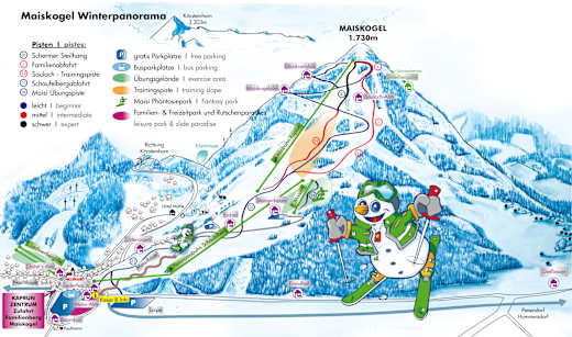 Maiskogel Pistenplan