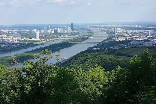 Wien vom Leopoldsberg