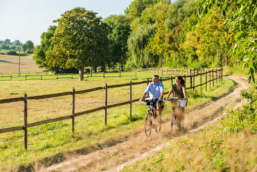 Entspanntes Radeln im Selztal bei Groß-Winternheim