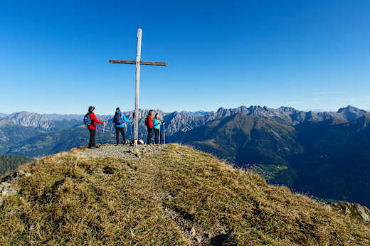 Am Gipfelkreuz