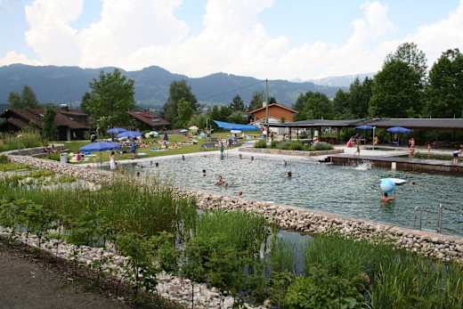 Baden im Sommer