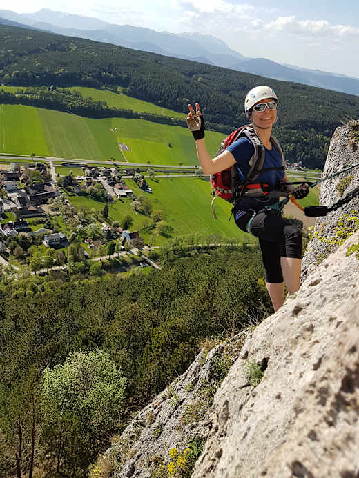 Mitten am Pittentalersteig