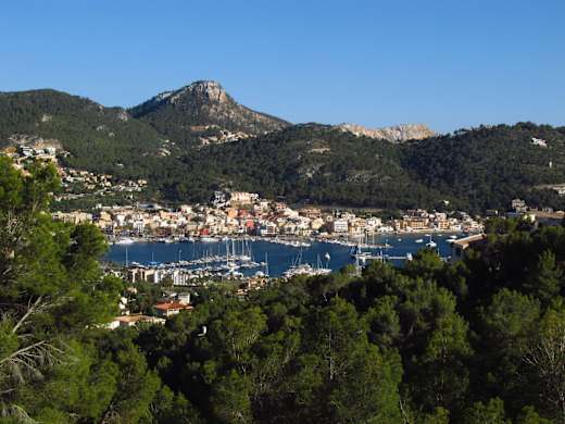 Blick vom GR221 auf Port d'Andratx