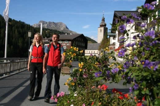 Ortszentrum von Lech