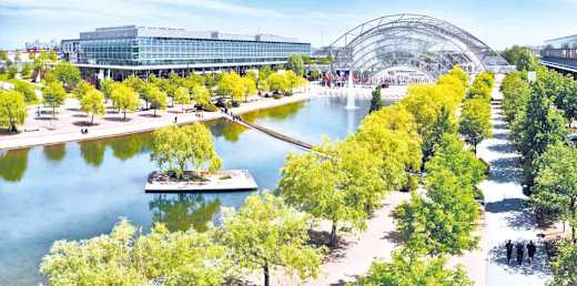 Messegelände der Leipziger Messe