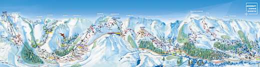 Pistenplan SkiArena Andermatt-Sedrun