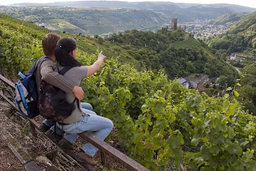 Koberner Burgpfad_Blick Richtung Niederburg