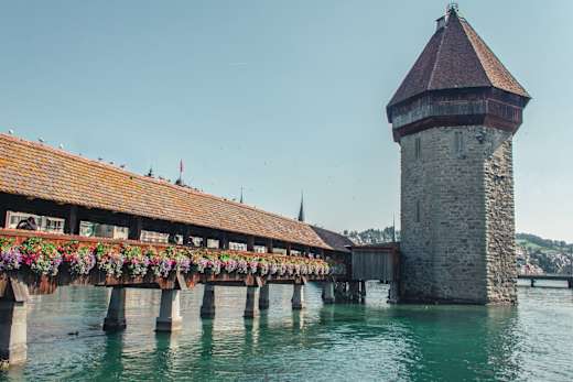Wasserturm und Kapellbrücke Luzern