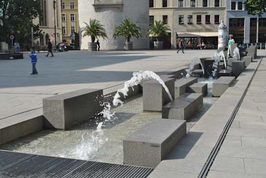 Wasserband am Marienplatz, Görlitz