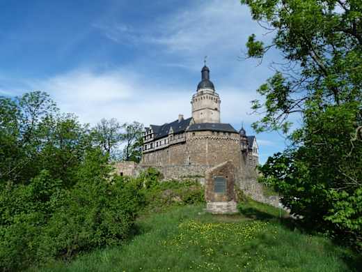 Burg Falkenstein - Ansicht von der Ostseite