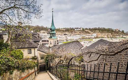 Blick auf Salzburg, Stadtwanderung
