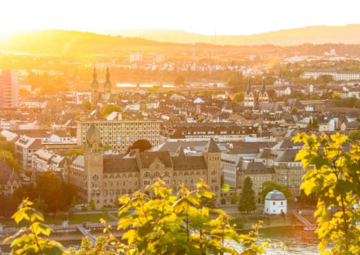 Ausblick auf Koblenz