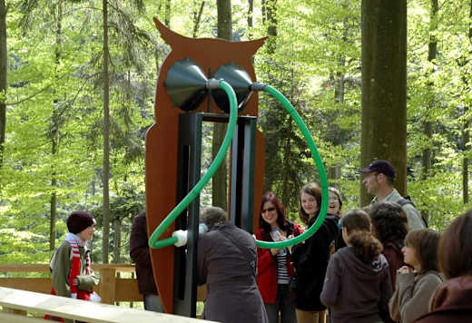 Sinnesweg im Naturerlebnispark