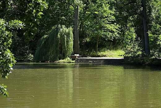 Stadtparkweiher in Fürth